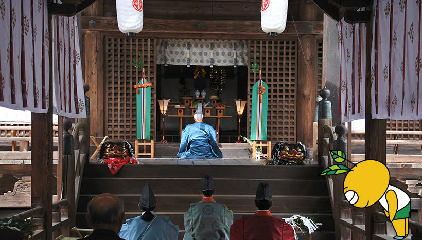 写真：髙野神社（岡山県津山市）