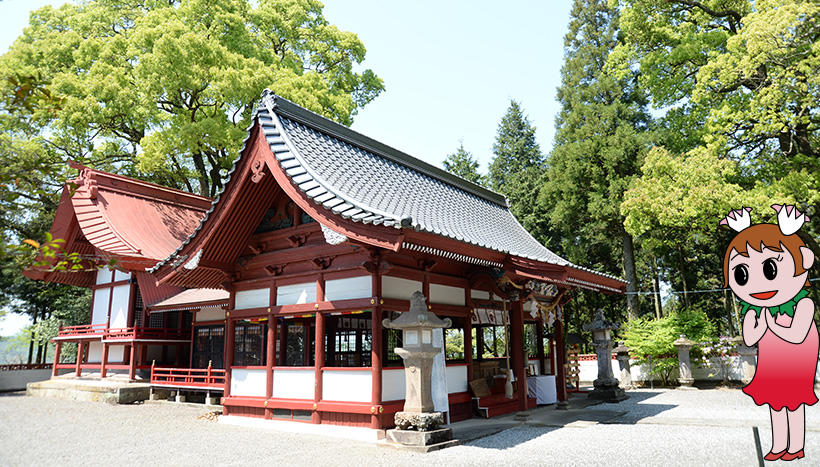 写真：妻垣神社（大分県宇佐市安心院町妻垣鎮座）