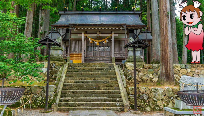 写真：高田神社（岐阜県飛騨市古川町鎮座）