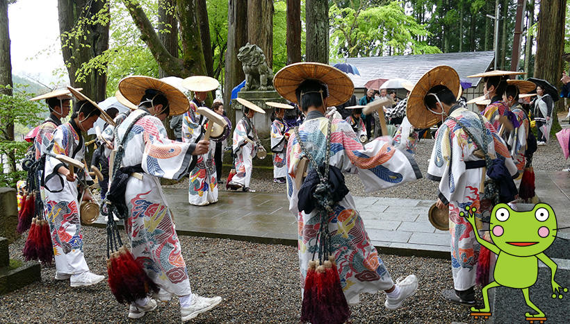 写真：高田神社（岐阜県飛騨市古川町鎮座）