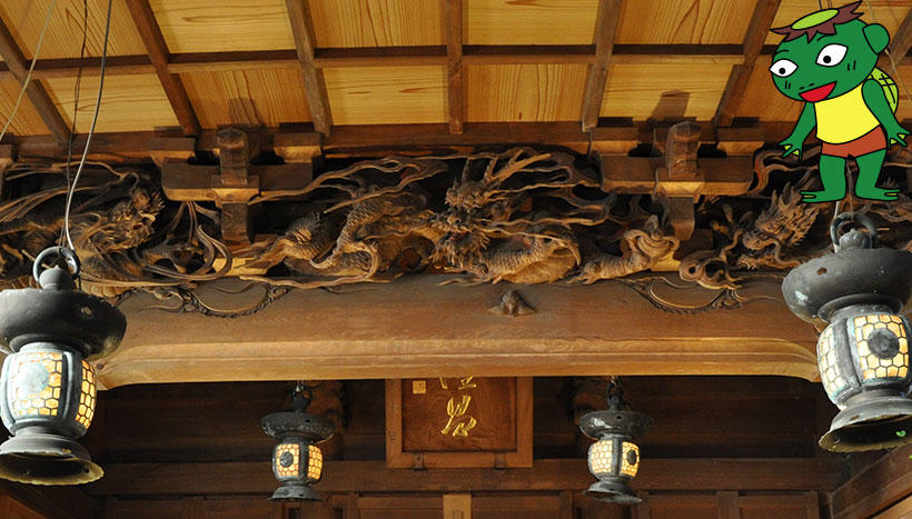 写真：遠見岬神社（千葉県勝浦市浜勝浦鎮座）