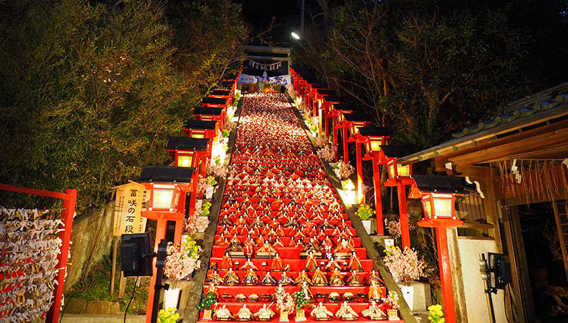 写真:遠見岬神社(千葉県勝浦市浜勝浦鎮座)