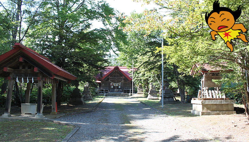 写真：興部(おこっぺ)神社（北海道紋別郡興部町鎮座）