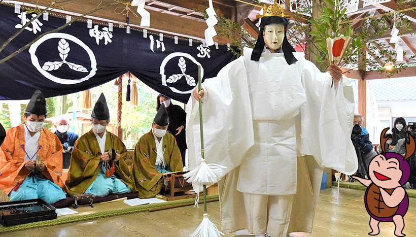 写真：池川神社（高知県吾川郡仁淀川町鎮座）