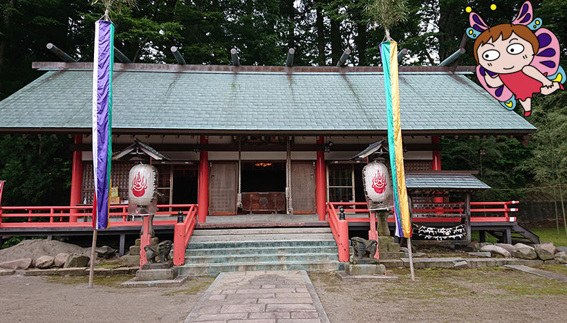 写真：呑香稲荷神社（岩手県二戸市福岡鎮座）