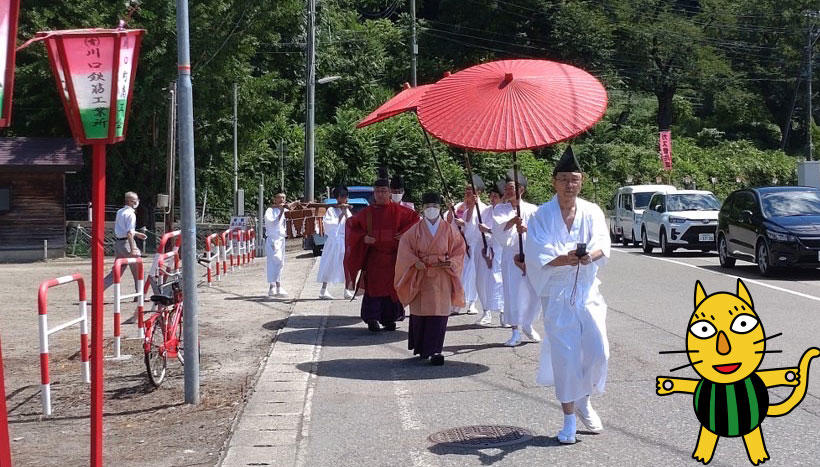 写真：川合神社（新潟県長岡市東川口鎮座）