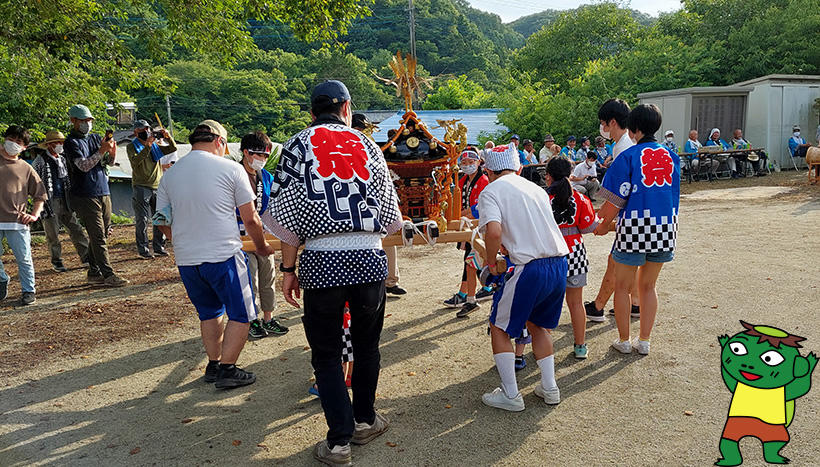 写真：鹿島神社（茨城県東茨城郡城里町上古内鎮座）