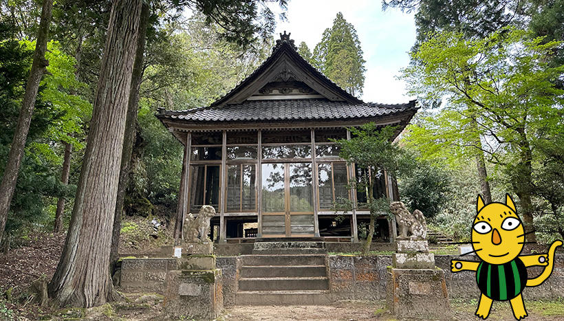 写真：戸宮五社（富山県氷見市見内鎮座）