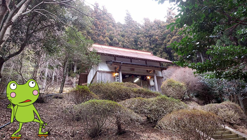 写真：熊野神社（愛知県北設楽郡東栄町大字御園鎮座）
