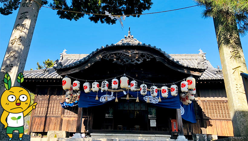 写真：富丘八幡神社（香川県小豆郡土庄町　鎮座）