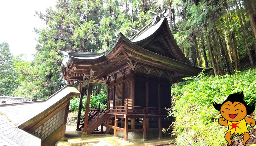 写真:艮神社(広島県府中市河佐町平谷 鎮座)