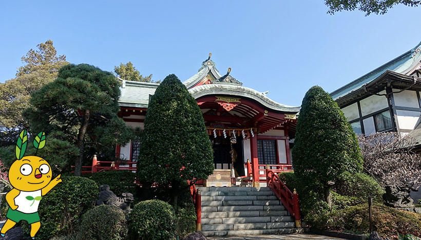 写真：東大島神社（東京都江東区大島　鎮座）