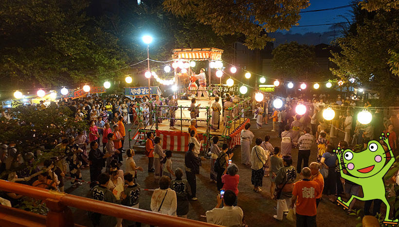 写真：東大島神社（東京都江東区大島　鎮座）