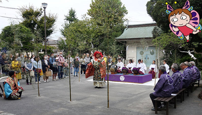 写真：東大島神社（東京都江東区大島　鎮座）