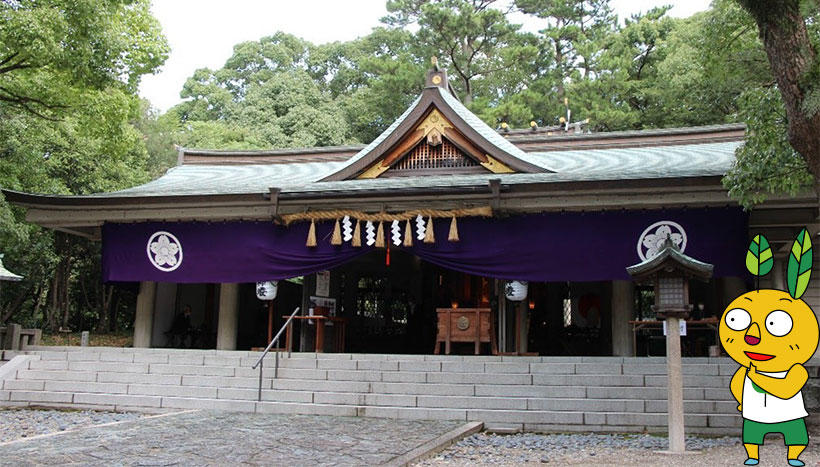 写真：和歌山縣護國神社（和歌山県和歌山市六十谷　鎮座）