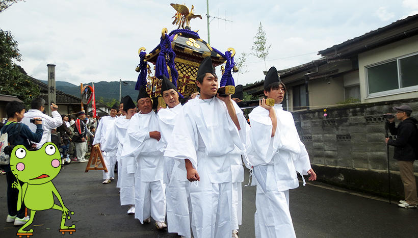 写真：熊野神社（岩手県陸前高田市横田町　鎮座）