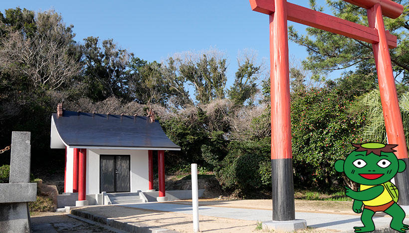 写真：枕崎神社（鹿児島県枕崎市山手町　鎮座）