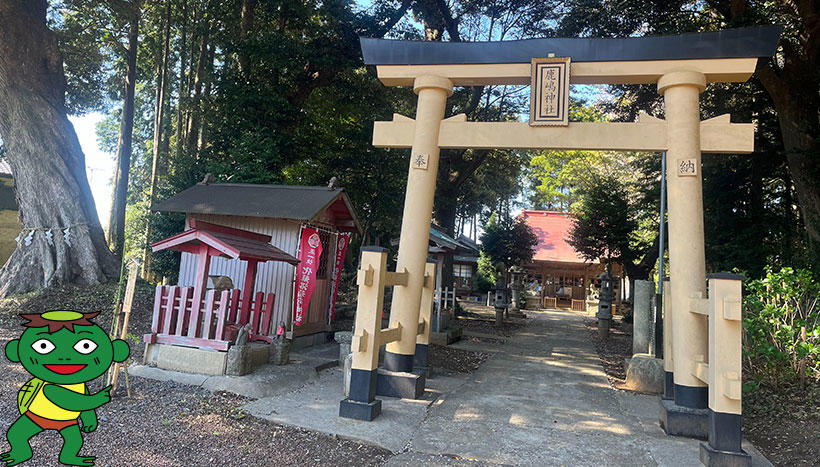 写真：鹿嶋神社（茨城県行方市繁昌　鎮座）